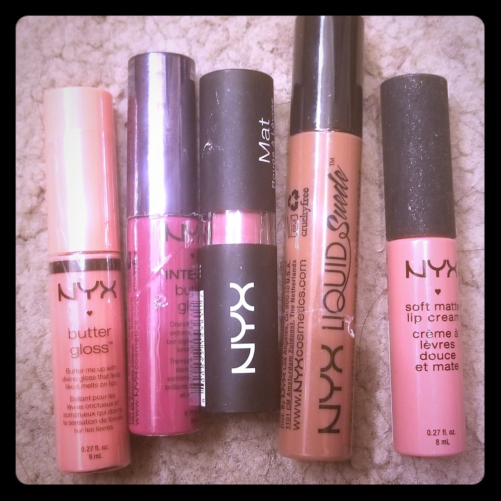 Brand new NYX lip colors
